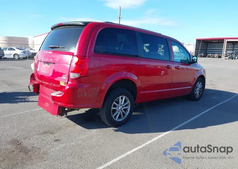 2014 Dodge Grand Caravan Sxt из США, поврежденный, VIN 2C4RDGCG8ER266246